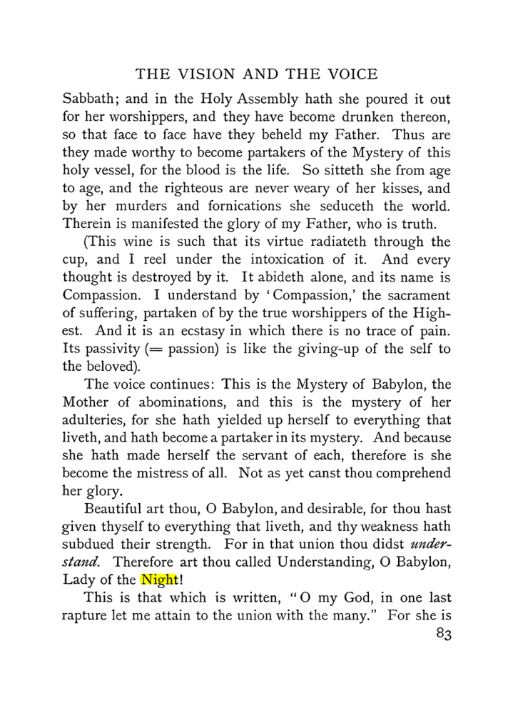 Original scan of The Vision and the Voice, PDF page 85