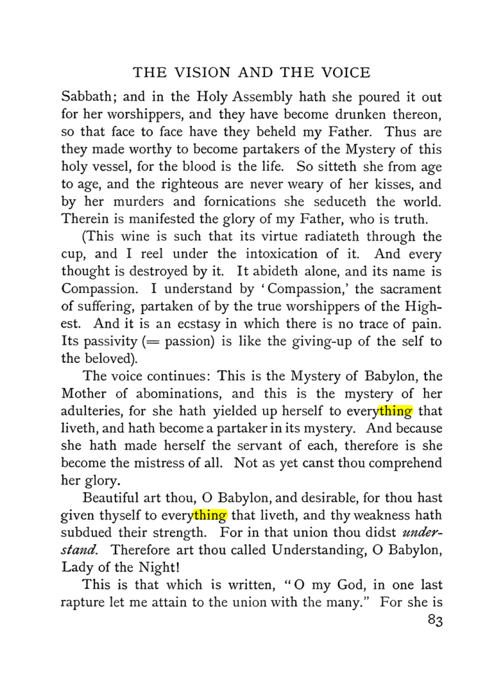 Original scan of The Vision and the Voice, PDF page 85