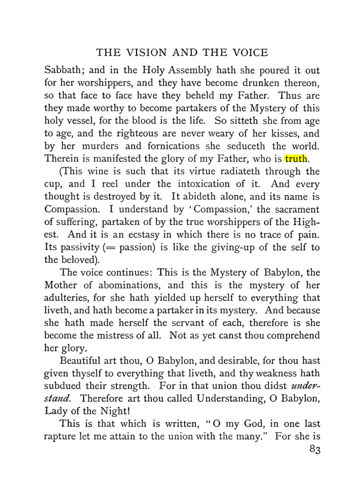 Original scan of The Vision and the Voice, PDF page 85