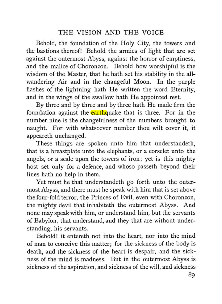 Original scan of The Vision and the Voice, PDF page 91