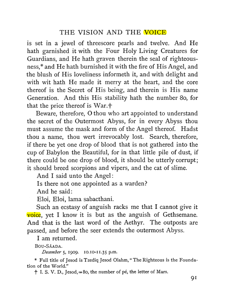 Original scan of The Vision and the Voice, PDF page 93