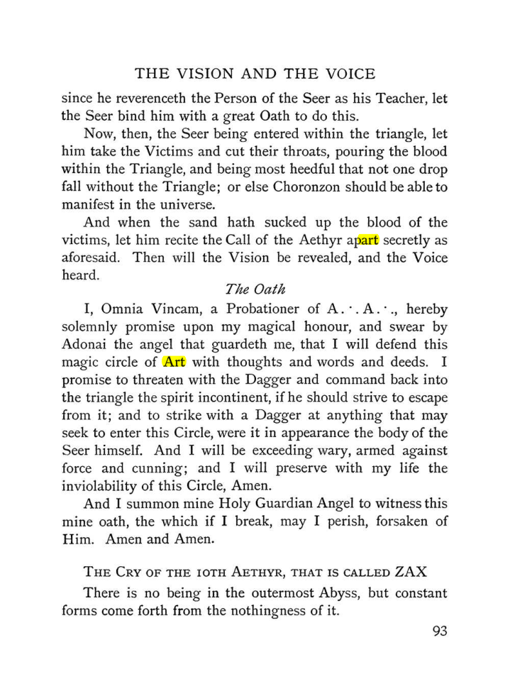 Original scan of The Vision and the Voice, PDF page 95