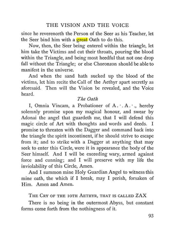Original scan of The Vision and the Voice, PDF page 95