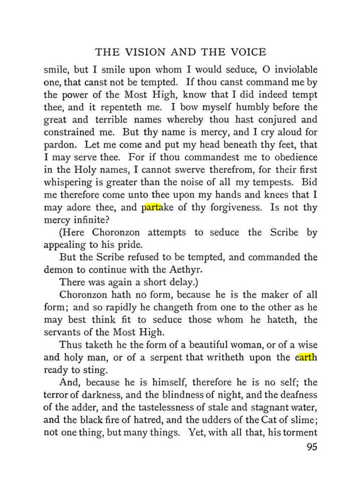 Original scan of The Vision and the Voice, PDF page 97