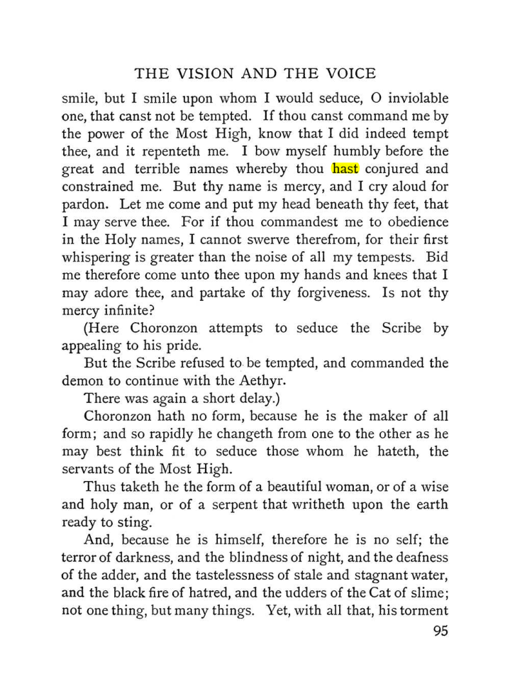 Original scan of The Vision and the Voice, PDF page 97