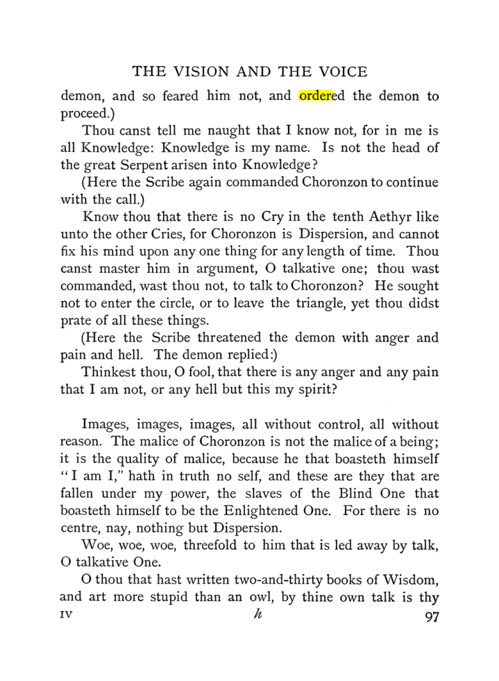 Original scan of The Vision and the Voice, PDF page 99