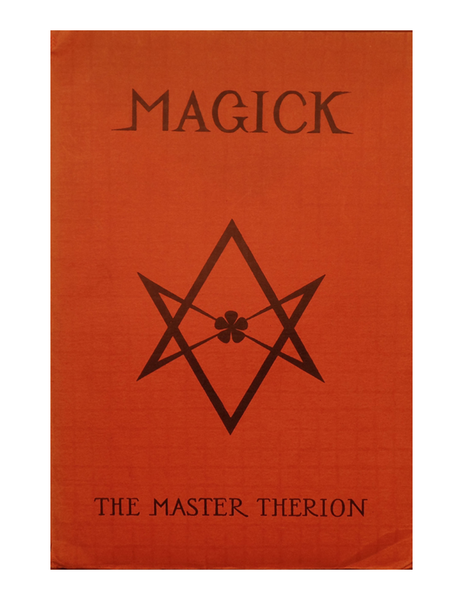 Original scan of Magick in Theory and Practice (Section 1), PDF page 1