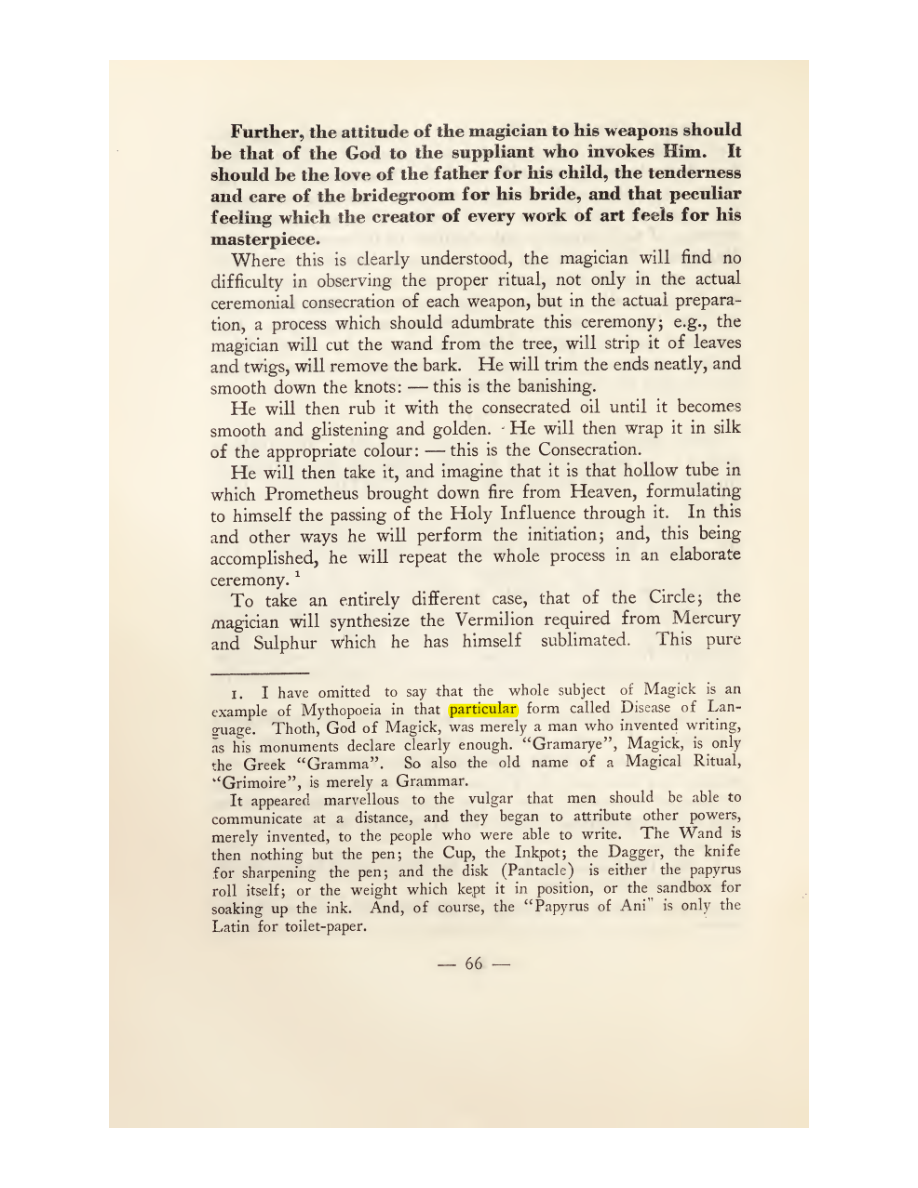 Original scan of Magick in Theory and Practice (Section 1), PDF page 102