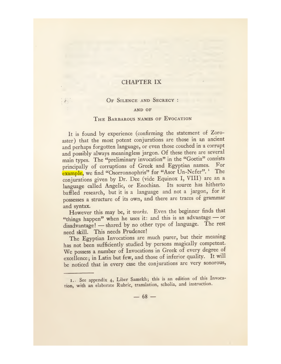 Original scan of Magick in Theory and Practice (Section 1), PDF page 104