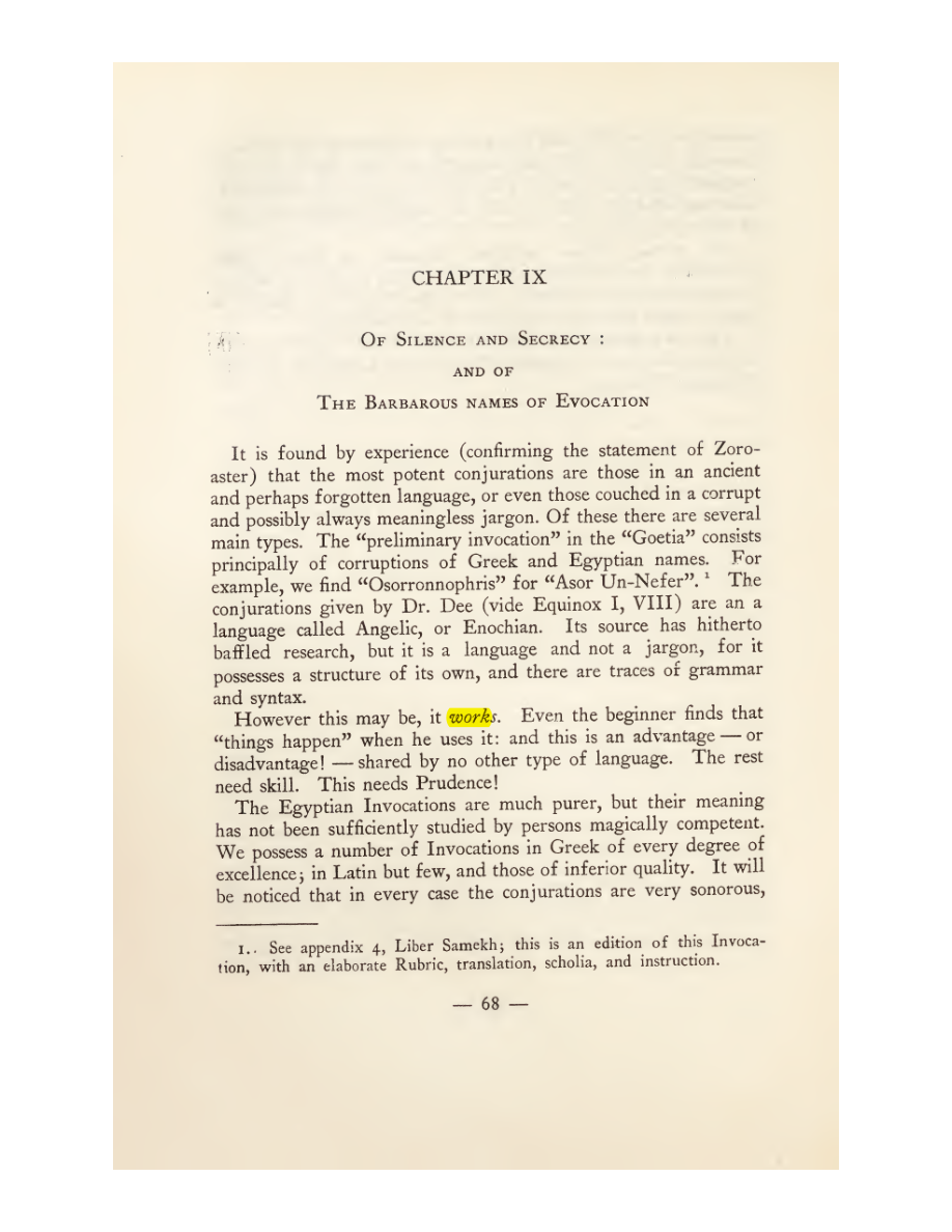 Original scan of Magick in Theory and Practice (Section 1), PDF page 104