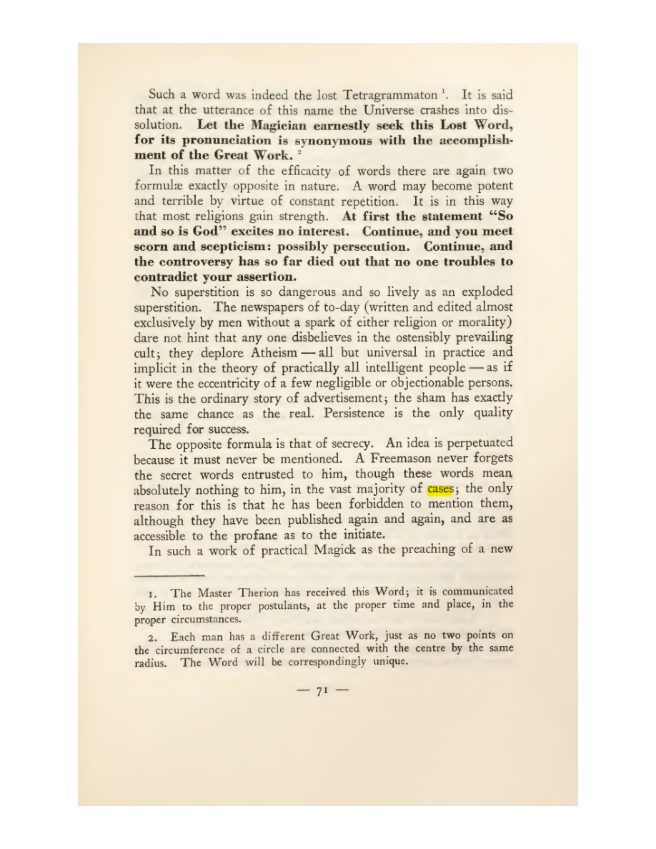 Original scan of Magick in Theory and Practice (Section 1), PDF page 107