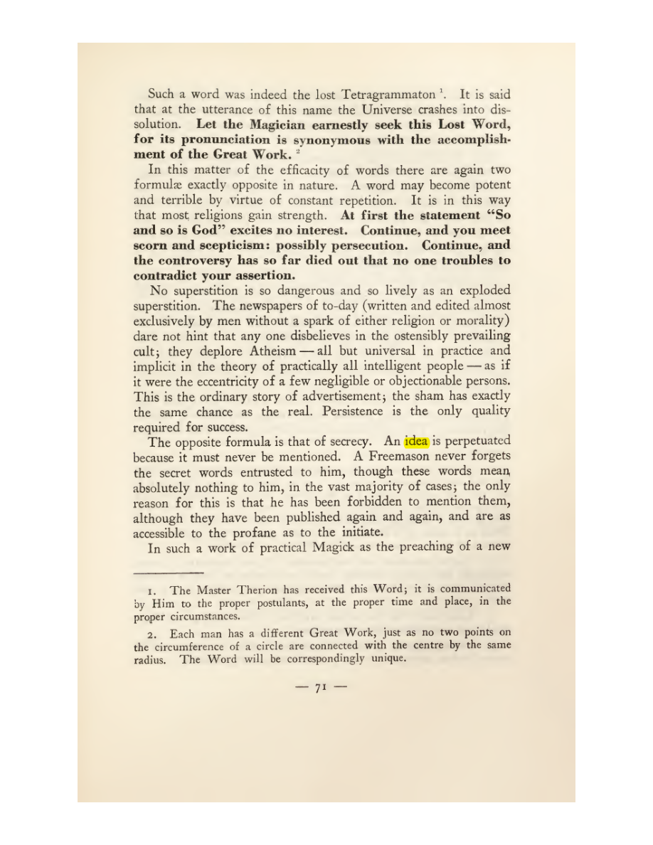 Original scan of Magick in Theory and Practice (Section 1), PDF page 107