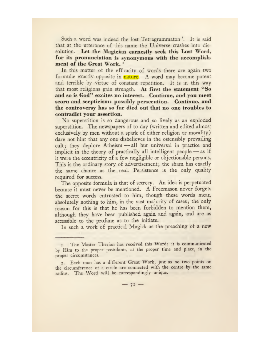 Original scan of Magick in Theory and Practice (Section 1), PDF page 107