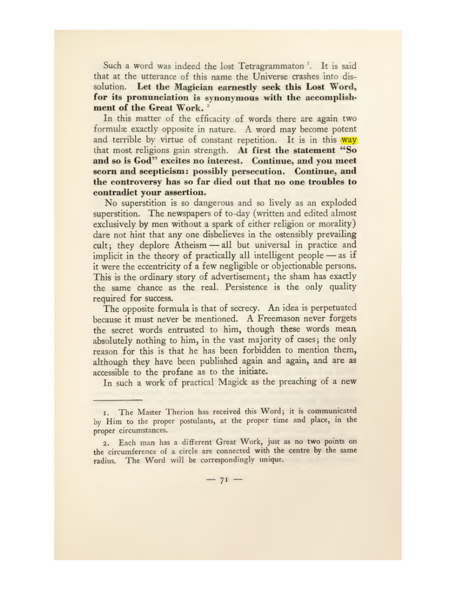 Original scan of Magick in Theory and Practice (Section 1), PDF page 107