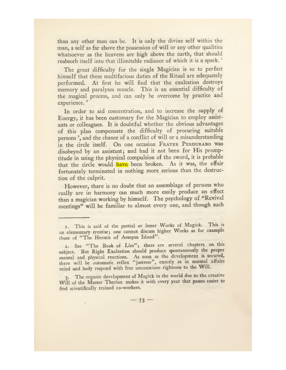 Original scan of Magick in Theory and Practice (Section 1), PDF page 109