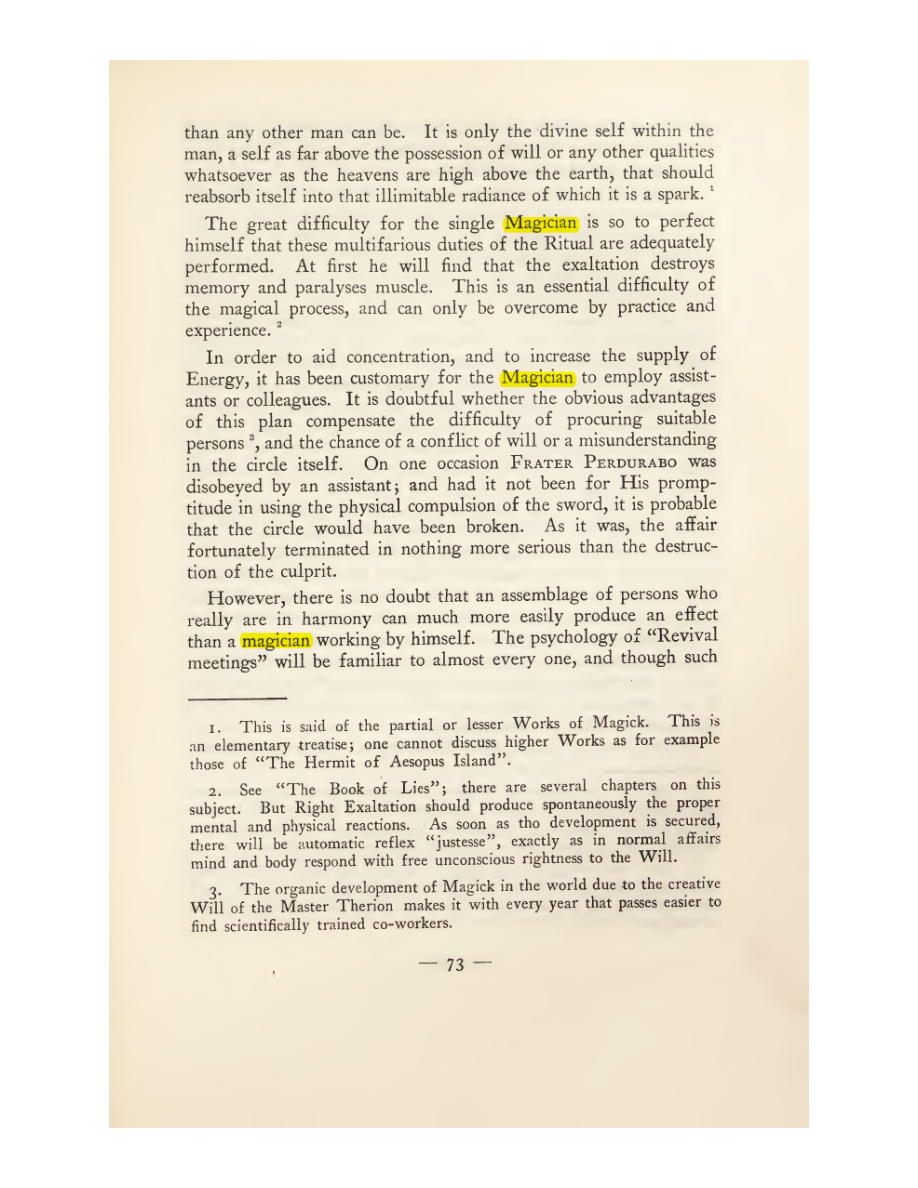 Original scan of Magick in Theory and Practice (Section 1), PDF page 109