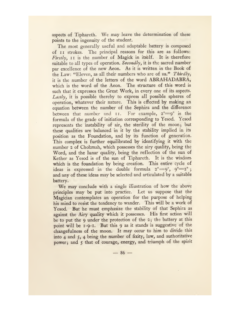 Original scan of Magick in Theory and Practice (Section 1), PDF page 122