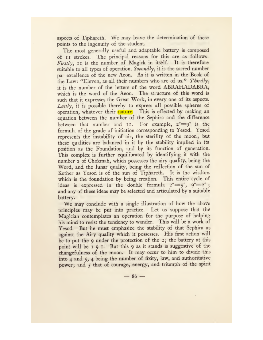 Original scan of Magick in Theory and Practice (Section 1), PDF page 122