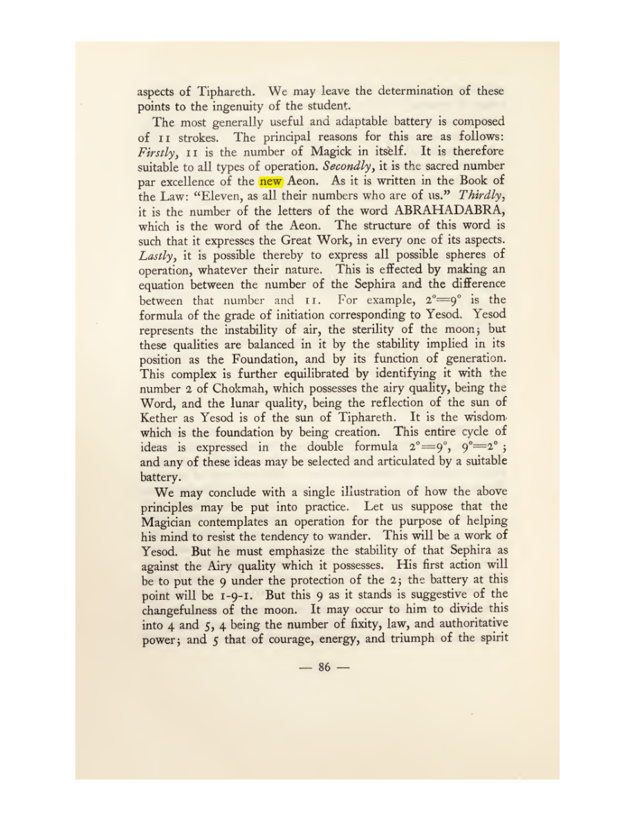 Original scan of Magick in Theory and Practice (Section 1), PDF page 122