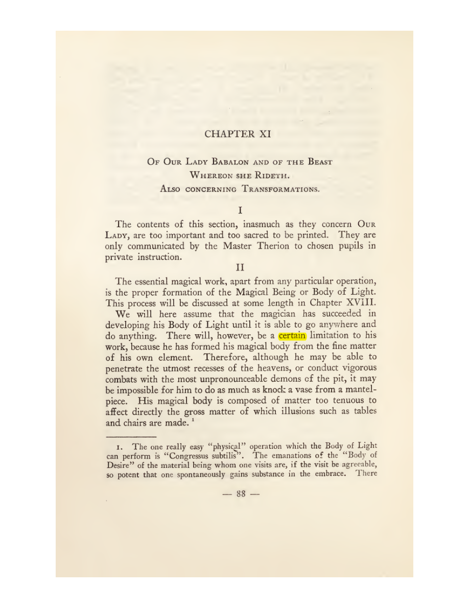Original scan of Magick in Theory and Practice (Section 1), PDF page 124