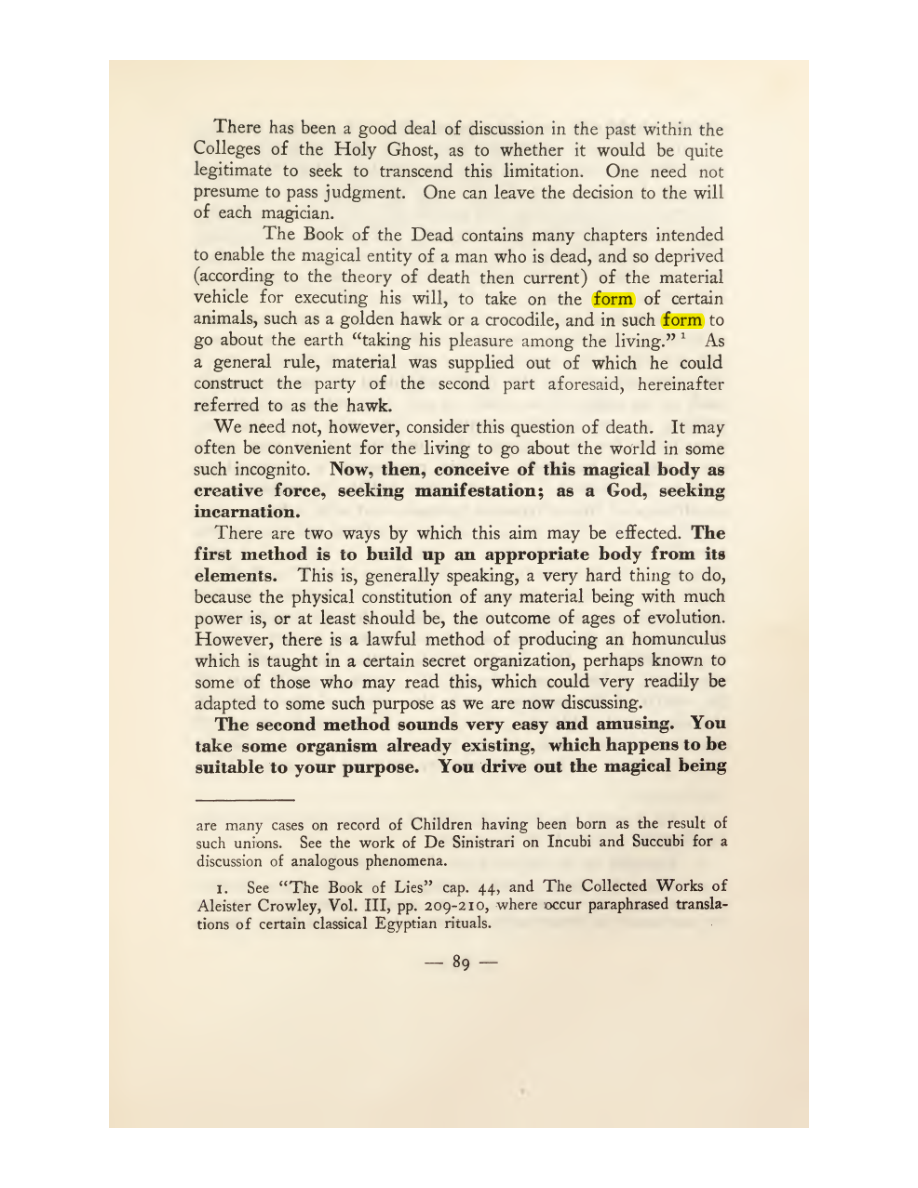 Original scan of Magick in Theory and Practice (Section 1), PDF page 125