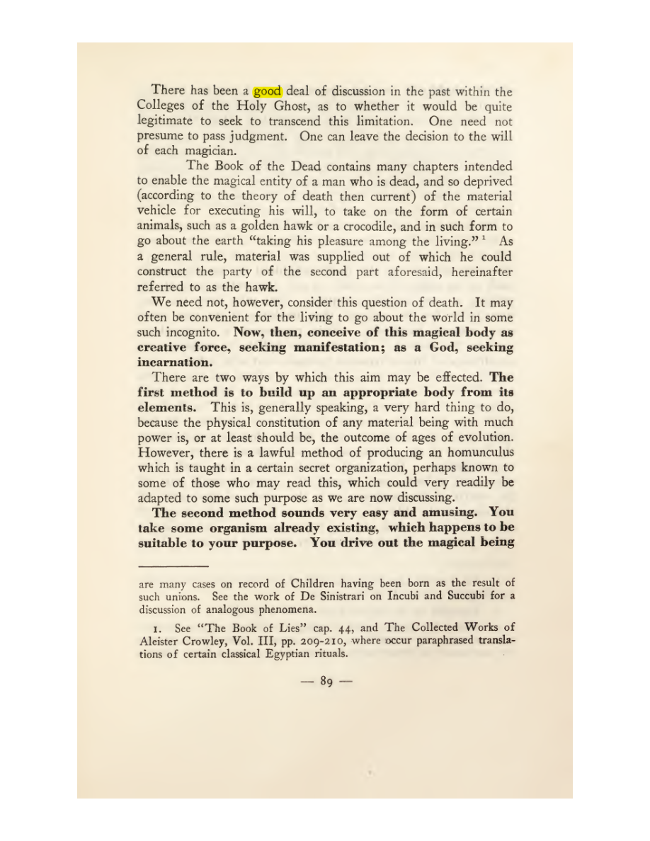 Original scan of Magick in Theory and Practice (Section 1), PDF page 125