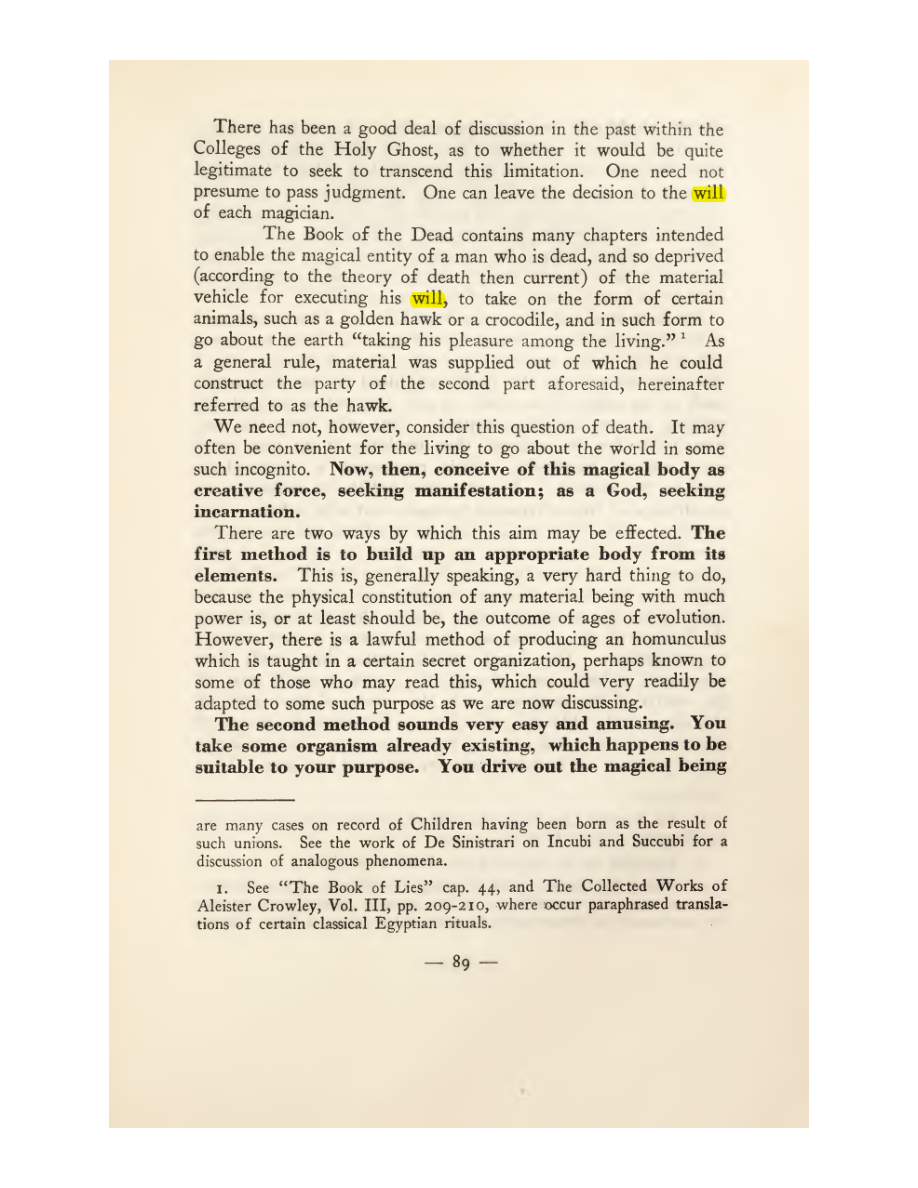 Original scan of Magick in Theory and Practice (Section 1), PDF page 125