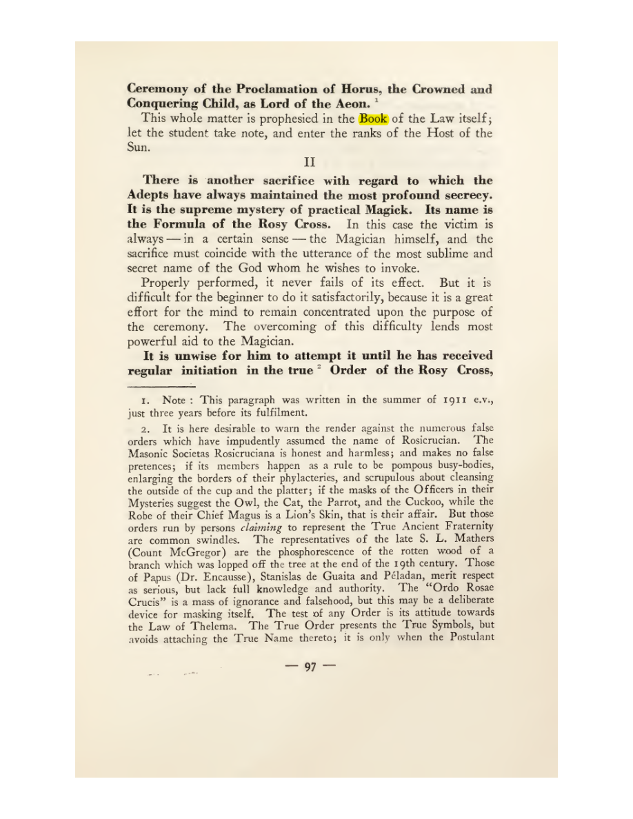 Original scan of Magick in Theory and Practice (Section 1), PDF page 133