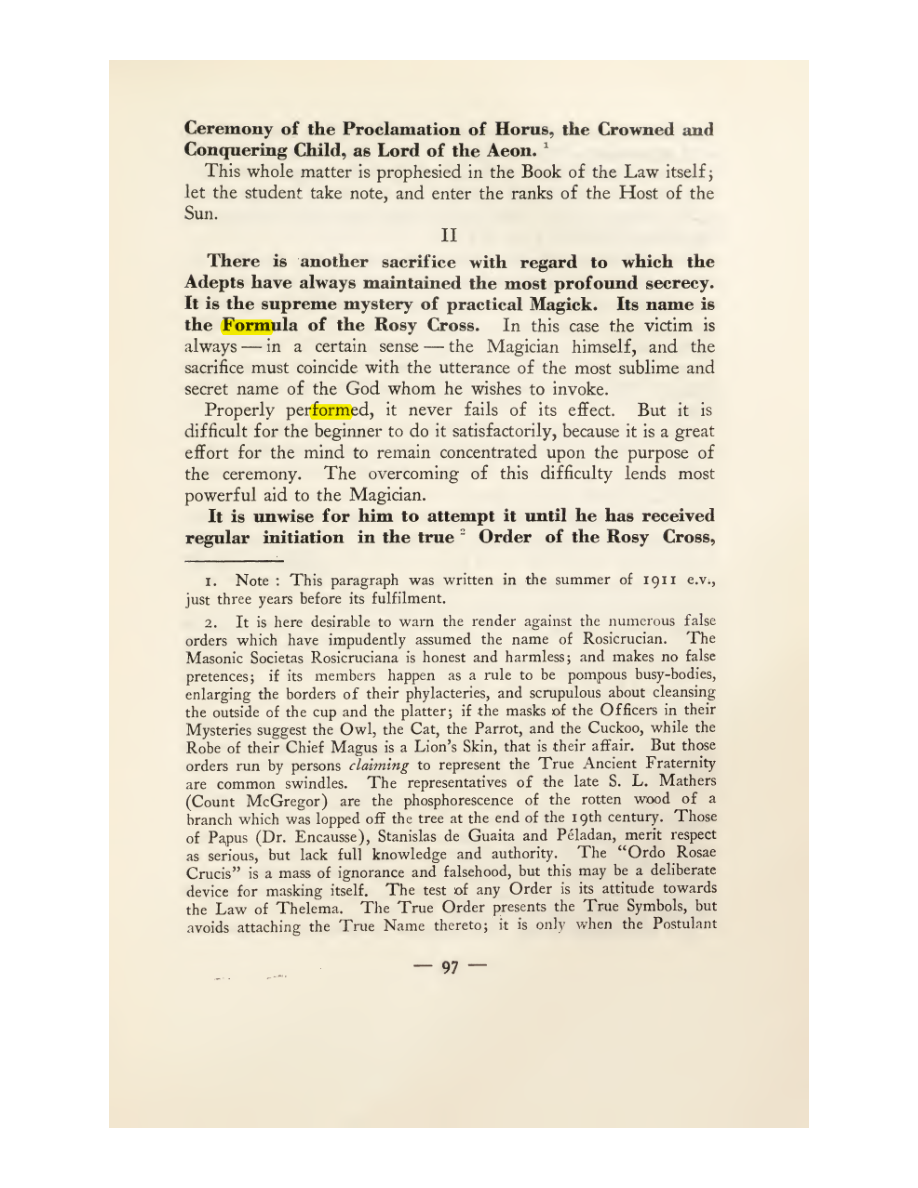 Original scan of Magick in Theory and Practice (Section 1), PDF page 133