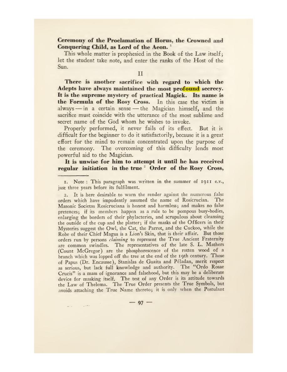 Original scan of Magick in Theory and Practice (Section 1), PDF page 133