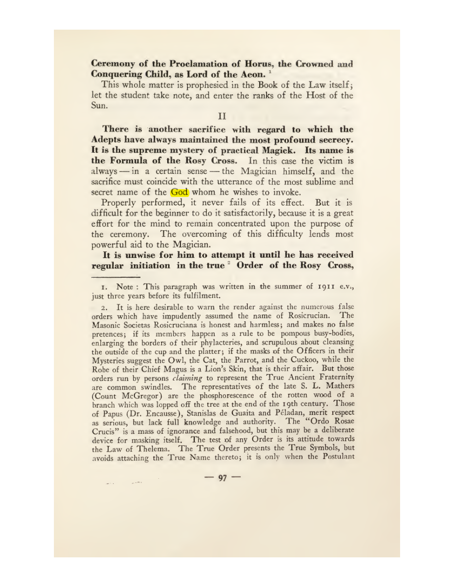 Original scan of Magick in Theory and Practice (Section 1), PDF page 133