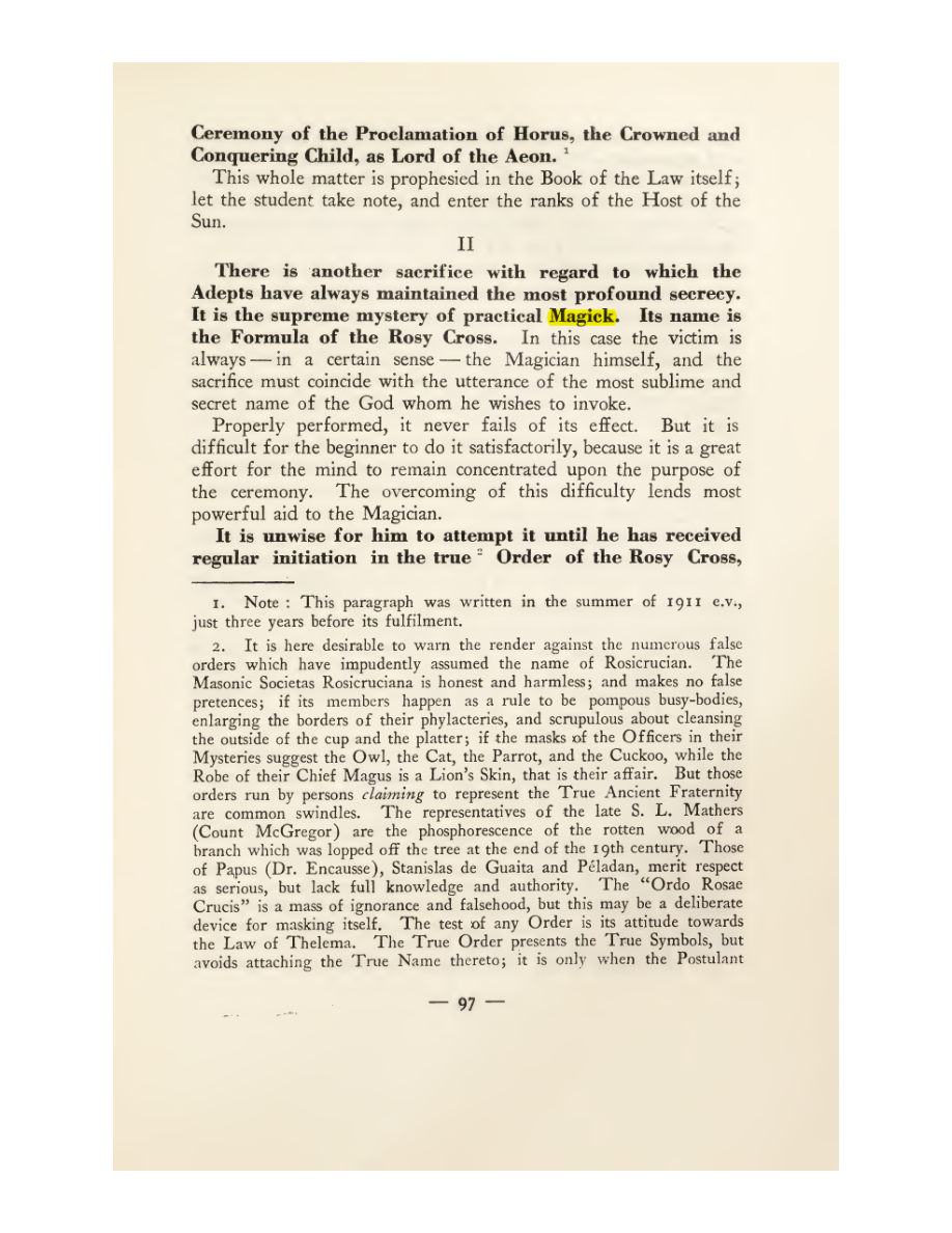 Original scan of Magick in Theory and Practice (Section 1), PDF page 133
