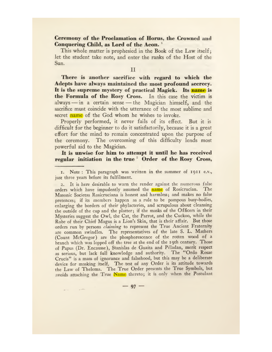 Original scan of Magick in Theory and Practice (Section 1), PDF page 133