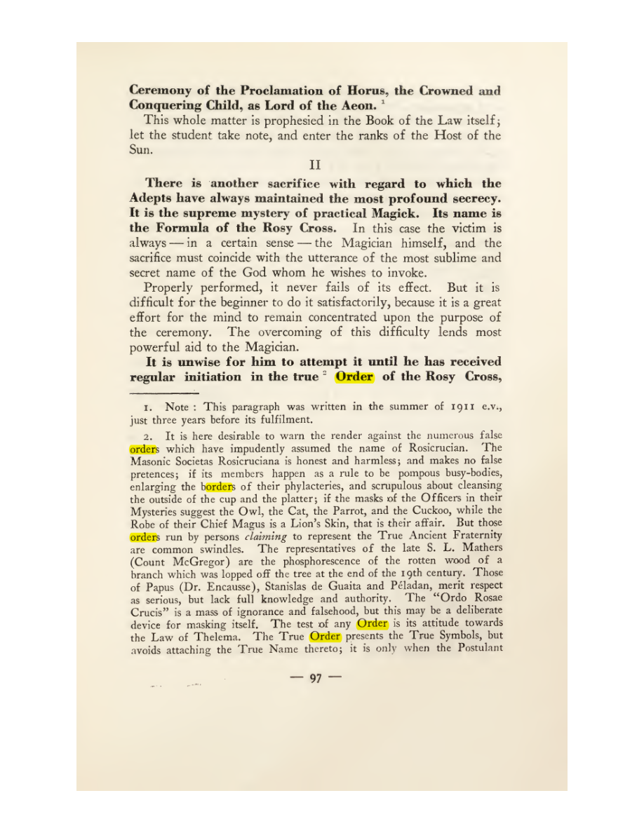 Original scan of Magick in Theory and Practice (Section 1), PDF page 133