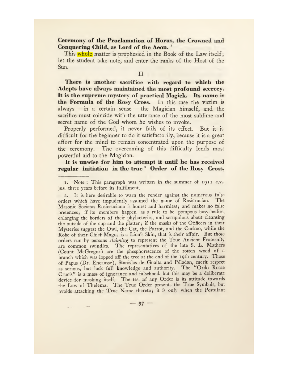Original scan of Magick in Theory and Practice (Section 1), PDF page 133