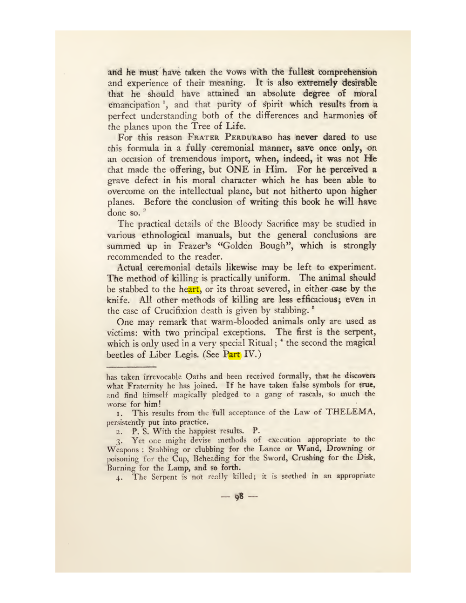 Original scan of Magick in Theory and Practice (Section 1), PDF page 134