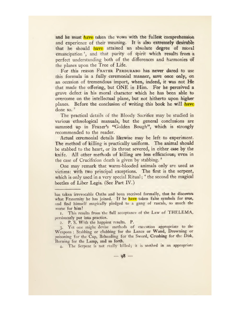 Original scan of Magick in Theory and Practice (Section 1), PDF page 134
