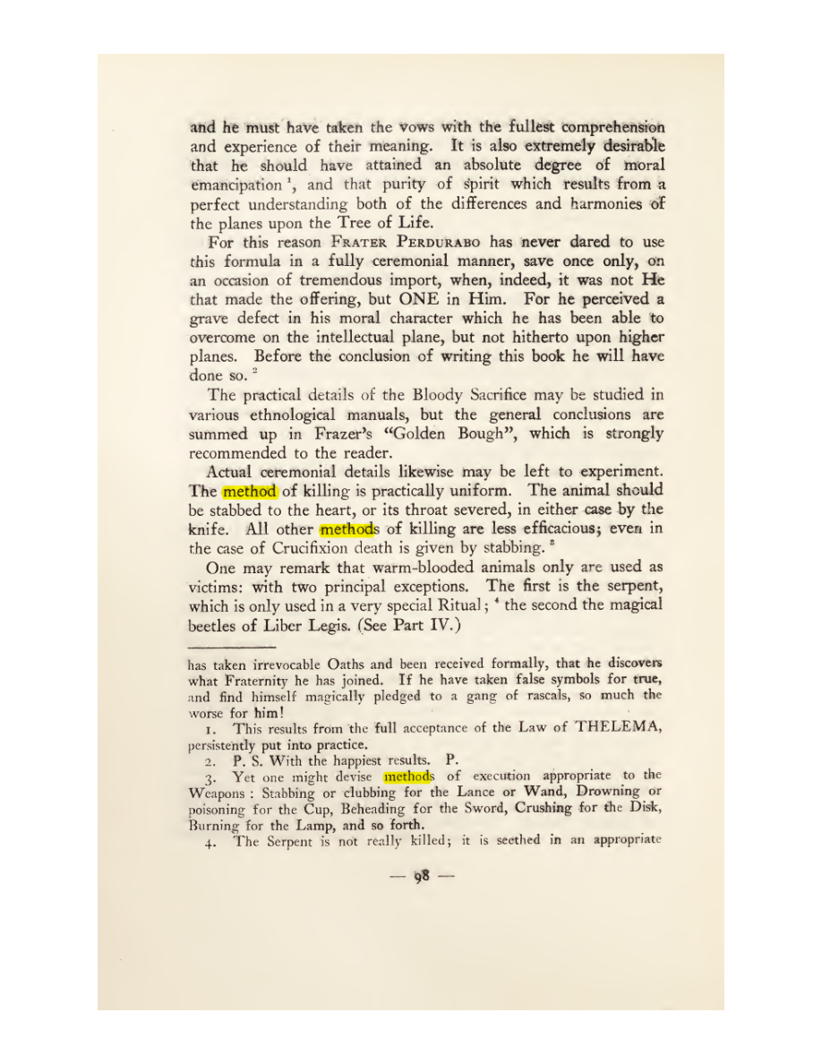 Original scan of Magick in Theory and Practice (Section 1), PDF page 134