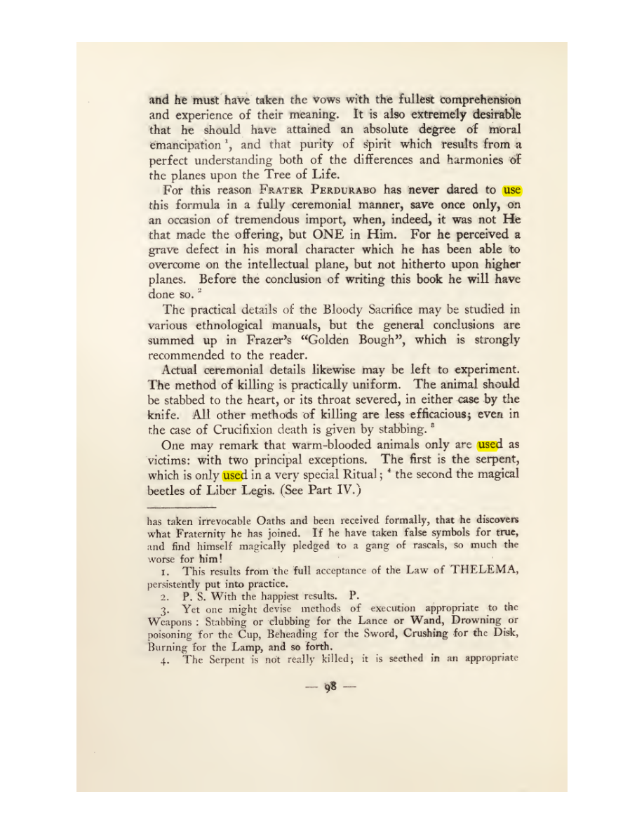 Original scan of Magick in Theory and Practice (Section 1), PDF page 134