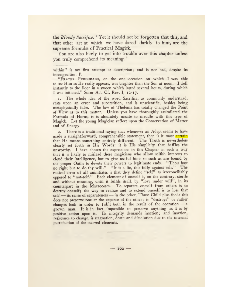 Original scan of Magick in Theory and Practice (Section 1), PDF page 136