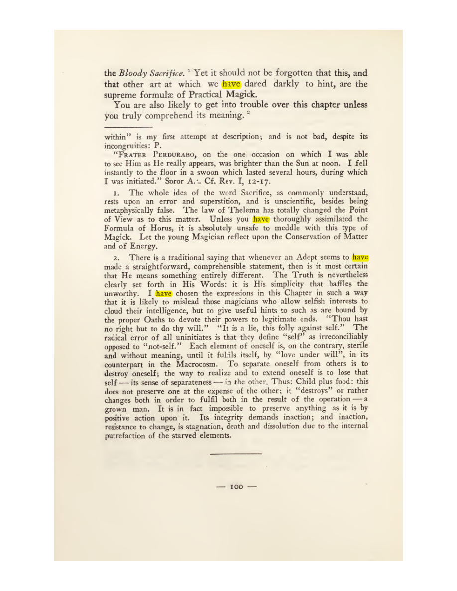 Original scan of Magick in Theory and Practice (Section 1), PDF page 136