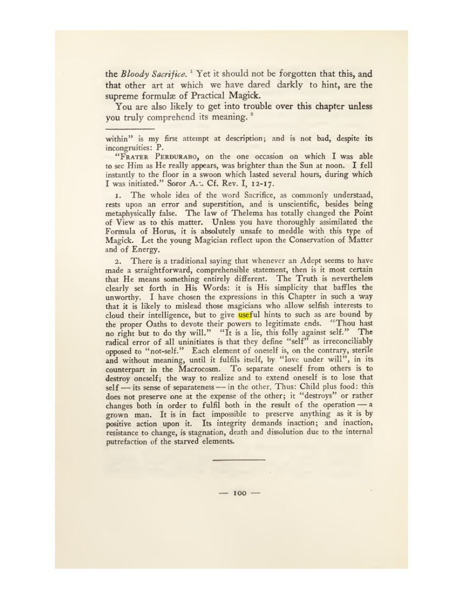 Original scan of Magick in Theory and Practice (Section 1), PDF page 136