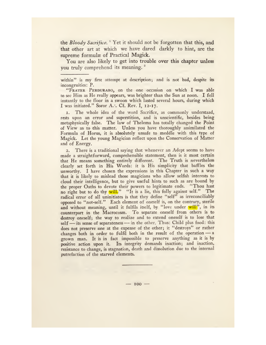 Original scan of Magick in Theory and Practice (Section 1), PDF page 136