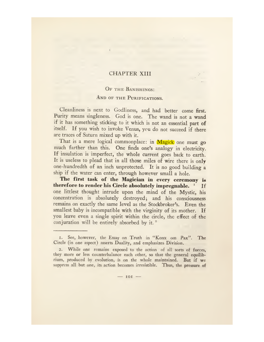 Original scan of Magick in Theory and Practice (Section 1), PDF page 137