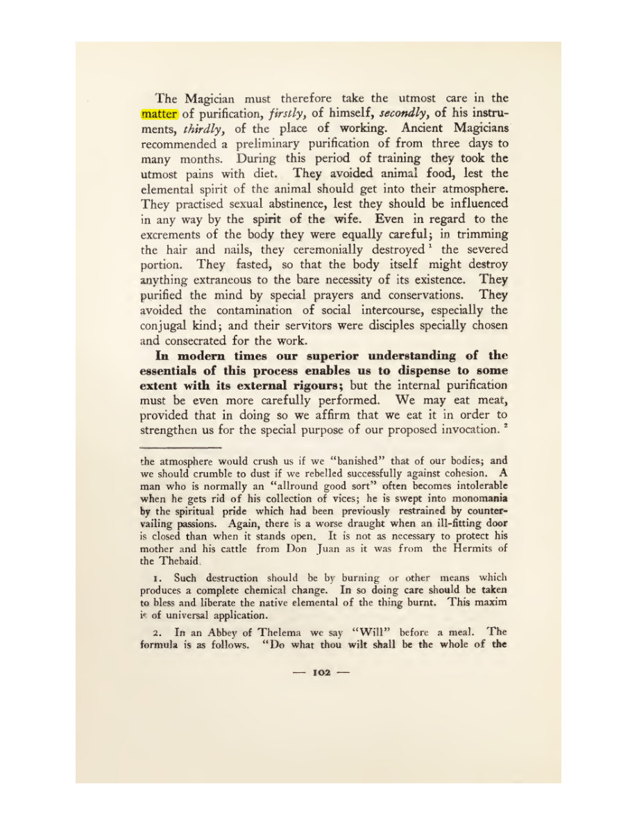 Original scan of Magick in Theory and Practice (Section 1), PDF page 138