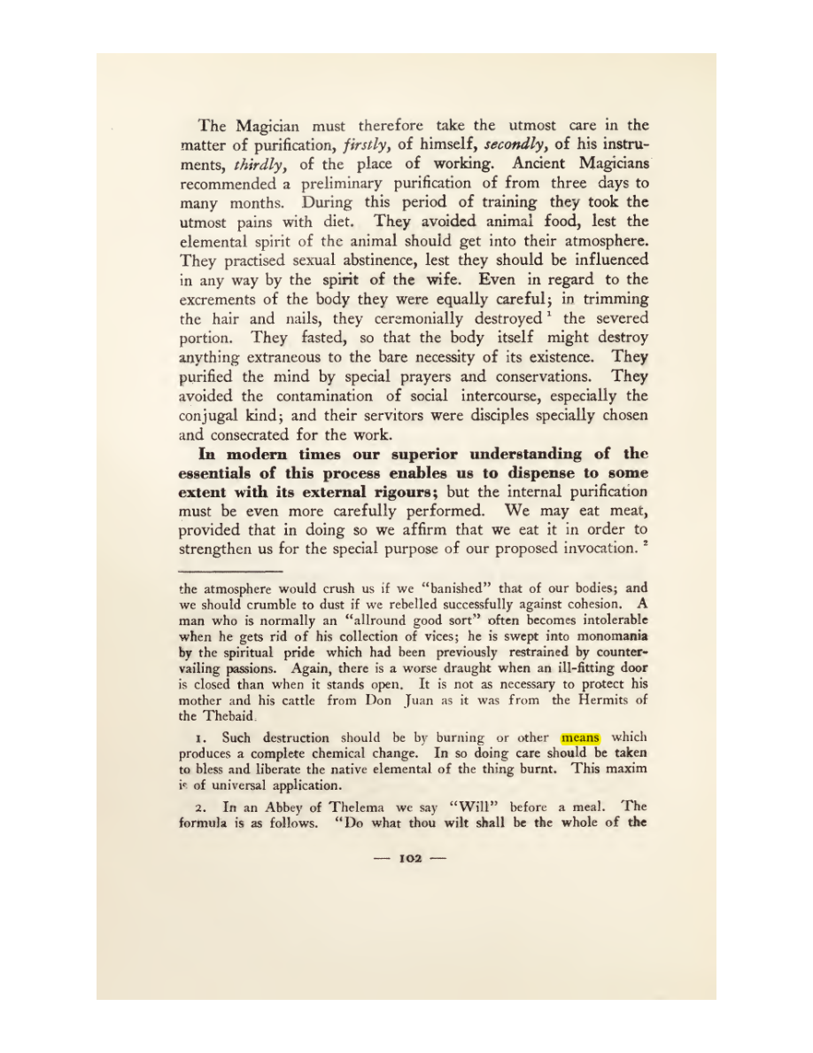 Original scan of Magick in Theory and Practice (Section 1), PDF page 138