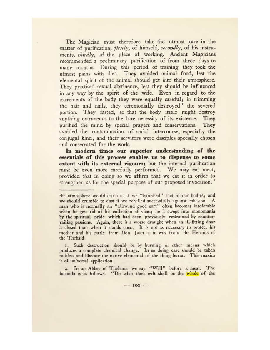 Original scan of Magick in Theory and Practice (Section 1), PDF page 138