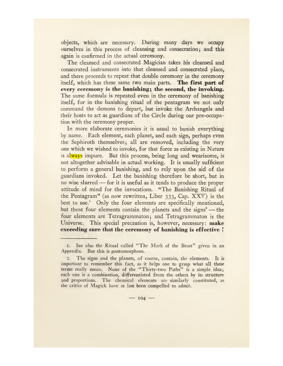 Original scan of Magick in Theory and Practice (Section 1), PDF page 140