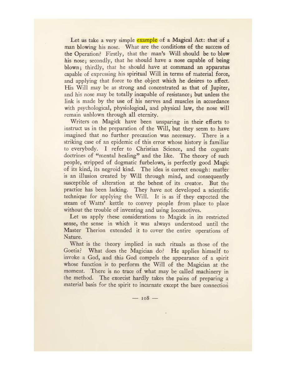 Original scan of Magick in Theory and Practice (Section 1), PDF page 144