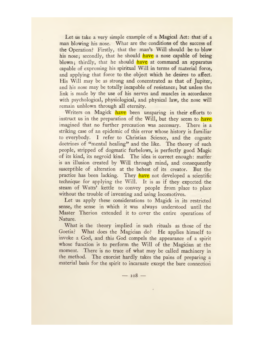 Original scan of Magick in Theory and Practice (Section 1), PDF page 144